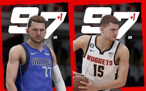 Nba 2k23 Ratings Roster Update 5 Luka Doncic And Nikola Jokic To 97