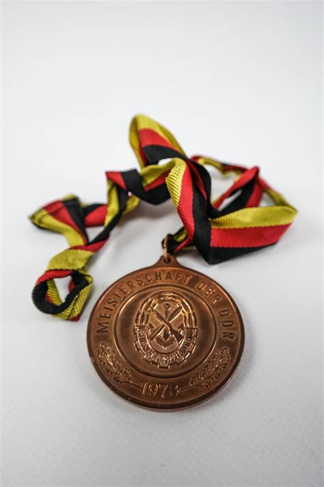 Medaille Meisterschaft Der DDR GST DDR Museum Berlin