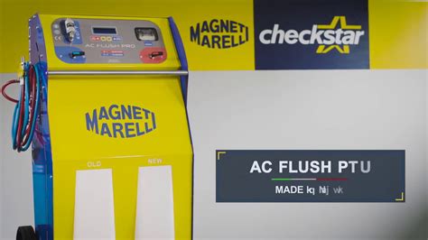 Magneti Marelli Ac Flush Pro Cleaner For Air Conditioning Youtube