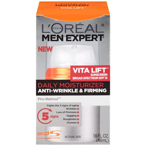 L Oreal Paris Men Expert Vita Lift Sunscreen Broad Spectrum SPF 15 1 6