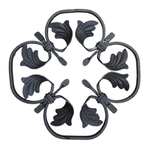 13008 Decorative Wrought Iron Rosettes For Gate Fence And Staircase