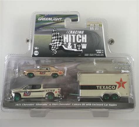 Greenlight Hitch Tow Chevrolet Silverado Chevrolet Camaro