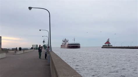 Joseph L Block Arriving In Duluth 42020 Youtube