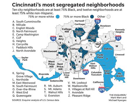 Cincinnati segregation: How history shaped Cincinnati's neighborhoods