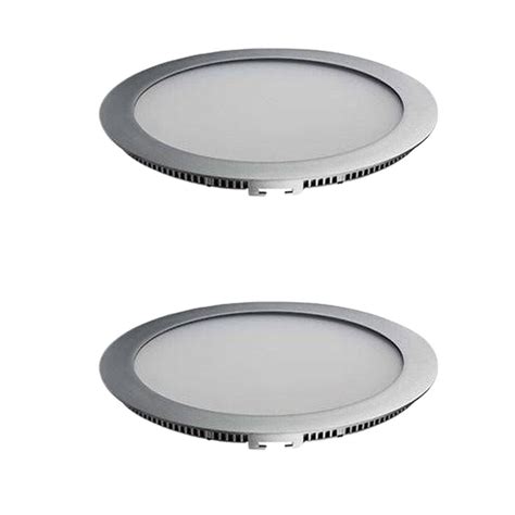 Round Cool White W Led Slim Panel Light For Indoor V At Rs