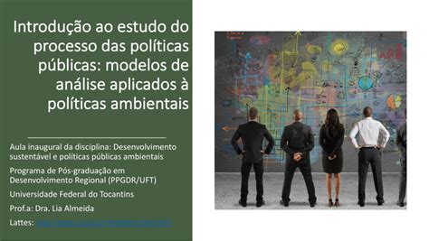 Pdf Modelos De Análise De Políticas Públicas