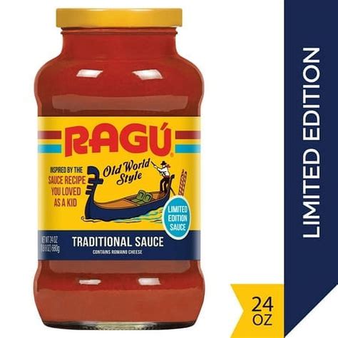 3 Pack Ragu Retro Old World Style Traditional Sauce 24 Oz