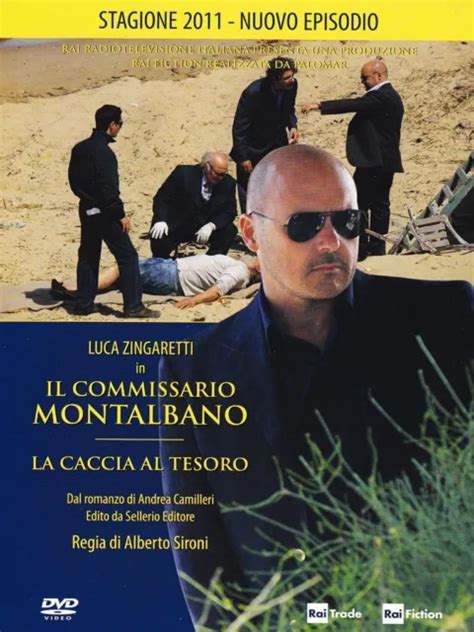 IL COMMISSARIO MONTALBANO La Caccia Al Tesoro DVD Luca Zingaretti