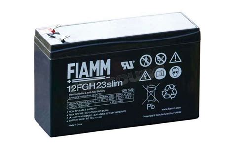 Fiamm 12FGH23slim Batterie Per Avviamento E Servizi Batterie GEL