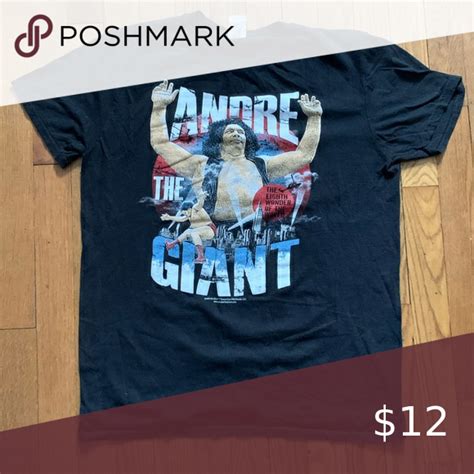 Wwe Wwf Pro Wrestling Crate Andre The Giant Shirt Giants Shirt Andre The Giant Pro Wrestling