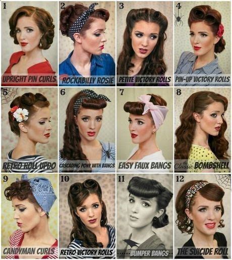 Ideas For Coiffure Facile Rockabilly