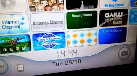 A Look At The Nintendo Wii Menu Youtube