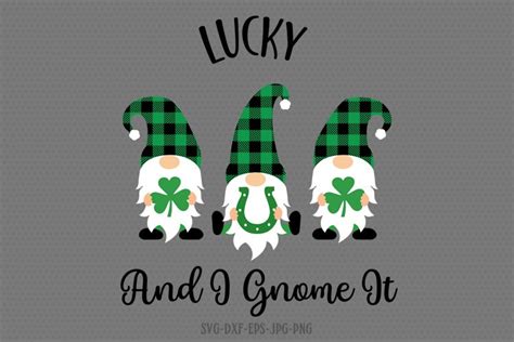 Craft Supplies And Tools Papercraft St Patricks Gnome Svg Saint Patricks