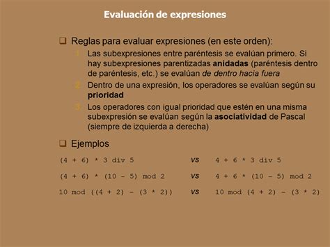 Pascal Instrucciones Y Tipos De Datos Simples P Gina