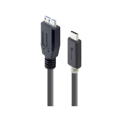 Alogic Usb 30 Usb Type C To Micro Usb B 1m Cable Ple Computers