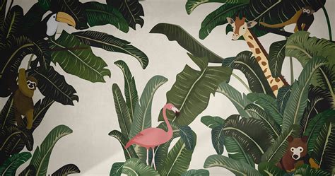 The Jungle / Wallpaper Illustration :: Behance