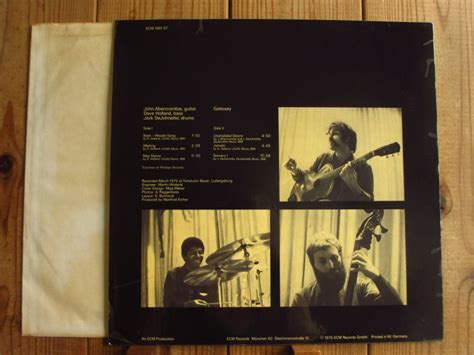 John Abercrombie David Holland Jack Dejohnette Gateway Guitar