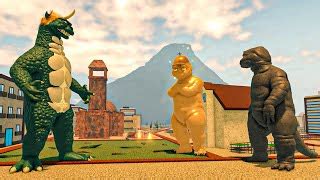 Roblox Kaiju Universe - Gabara vs Showa Godzilla | Doovi