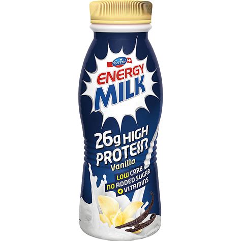 Achat Emmi Energy Milk Boisson Au Lait 26g High Protein Vanille