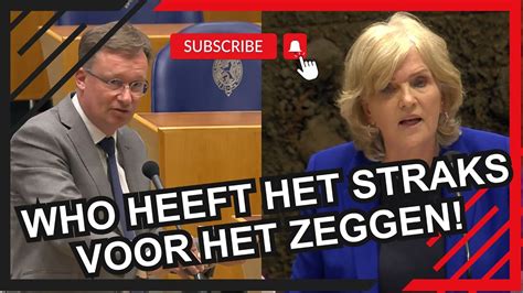 Van Dijk Sgp Pakt Minister Aan De Wh Gaat Straks Bepalen Wat Wij