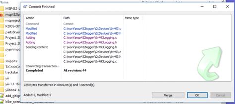 Tortoisesvn 12 First Commit Finished Dale Scott