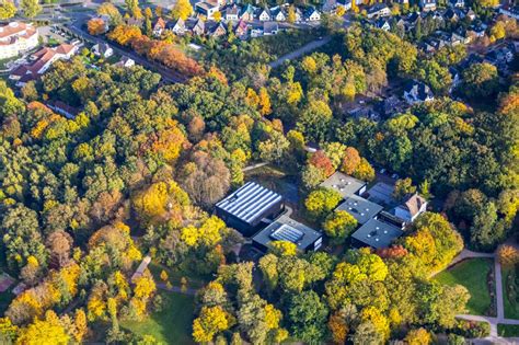 Bottrop Von Oben Herbstluftbild Museums Geb Ude Ensemble Josef