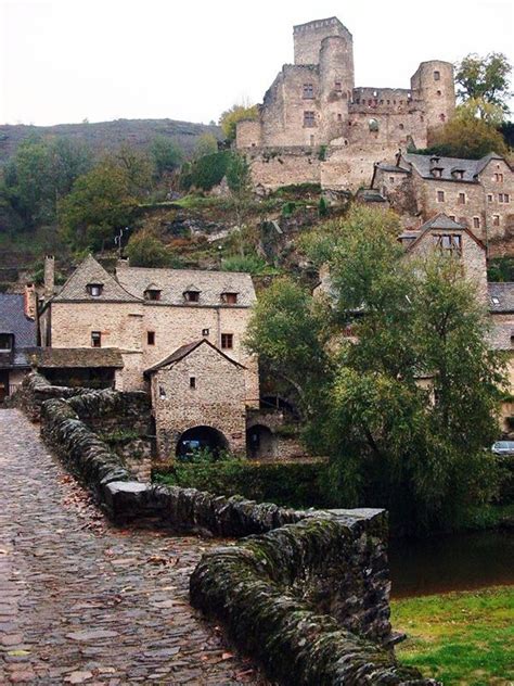 Belcastel Castle, Aveyron (France). | Beautiful villages, Castle, Village