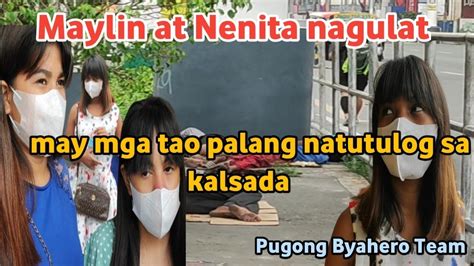 MGA BATANG NATUTULOG SA KALSADA PINAG ALMUSAL NG TRES MARIAS YouTube