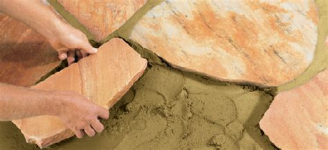 Применение систем для укладки природного камня - quick-mix