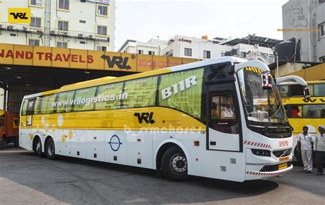 Vrl Volvo B R I Shift Multiaxle Semi Sleeper Bengaluru Mumbai