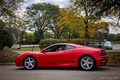 Red Ferrari 360 Modena Luxury Car