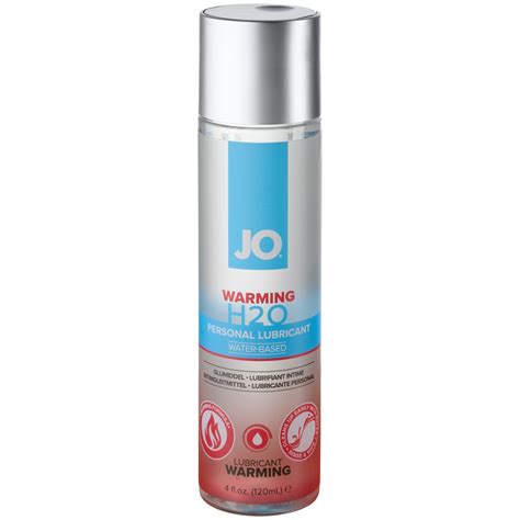 System JO H2O Wärmendes Gleitgel 120 ml Sinful