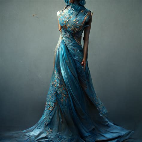 Blue Silk Dress by EnchantedHawke on DeviantArt