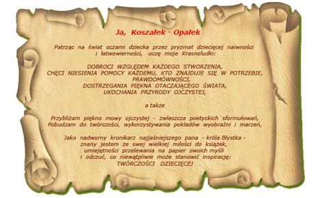 Kronika Koszałka Opałka Przedszkole 127 Kraków