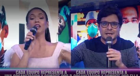 Esto Es Guerra Jazmin Pinedo Y Gian Piero D Az Tuvieron Su Primer