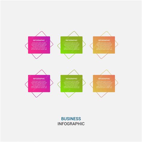 Premium Vector Vector Gradient Business Infographic Template Design