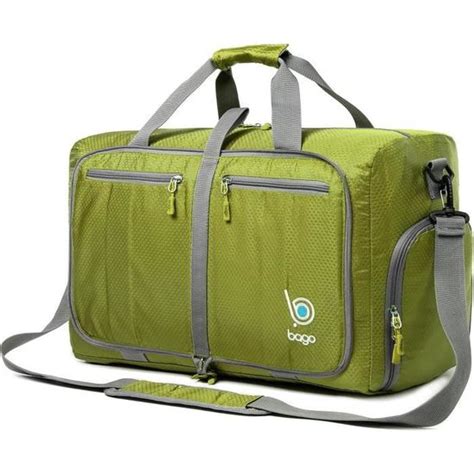 Sac De Voyage Pliable Léger Pour Homme Et Femme 60 L 80 L 100 L Vert