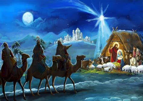 Amazon BELECO Fabric 6x4ft Nativity Scene Backdrop Christmas Night