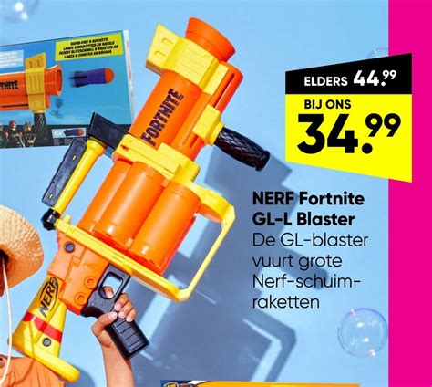 NERF Fortnite GL L Blaster Aanbieding Bij Big Bazar