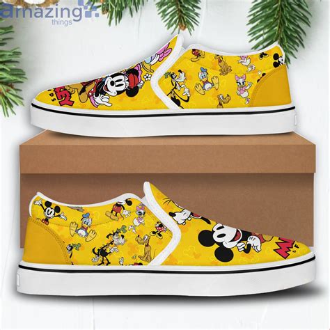 Mickey Mouse Yellow Shoes