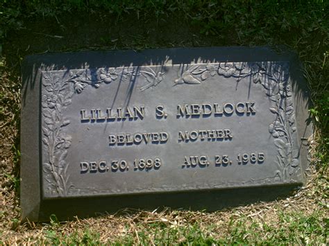 Lillian S Smith Medlock 1898 1985 Homenaje De Find A Grave