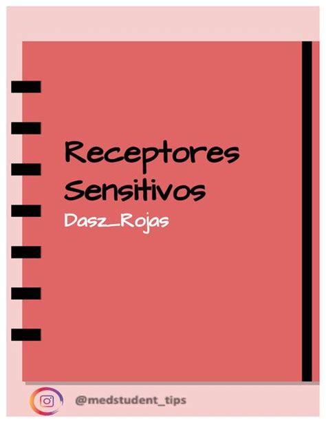 RECEPTORES SENSITIVOS Dasz Rojas UDocz