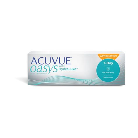 Acuvue Oasys With Hydraluxe For Astigmatism Day Newman Optics