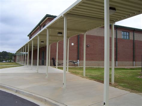 Extruded Aluminum Covered Walkways | Walkway Canopies