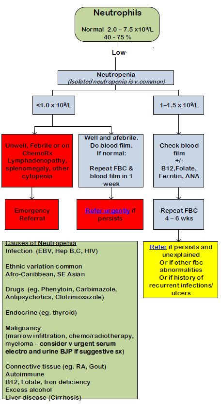 Low neutrophils – GPnotebook