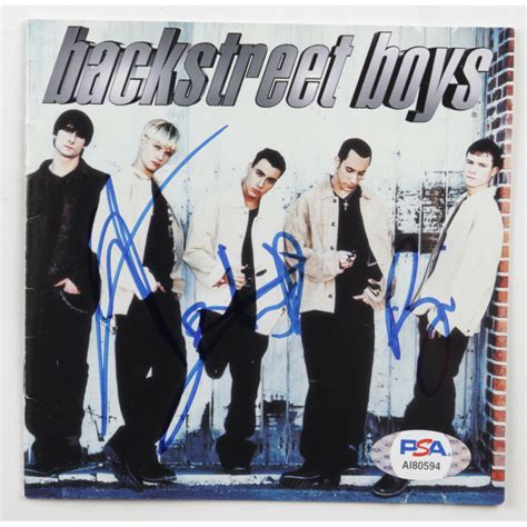 Backstreet Boys "Backstreets Back" CD Album Booklet Band-Signed by (4 ...