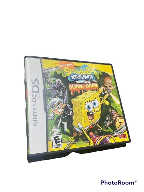 Spongebob Squarepants Featuring Nicktoons Globs Of Doom Nintendo Ds