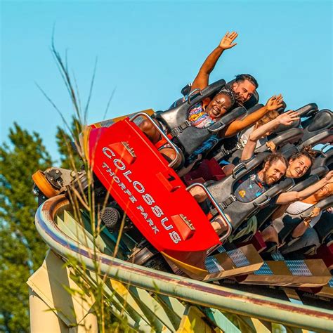 Thorpe Park Resort All Day Admission Ticket With Meal Deal