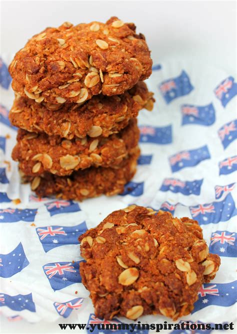 Anzac Biscuits Recipe Yummy Inspirations