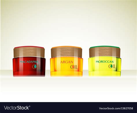 Cream Jar Skin Care Product Package Royalty Free Vector